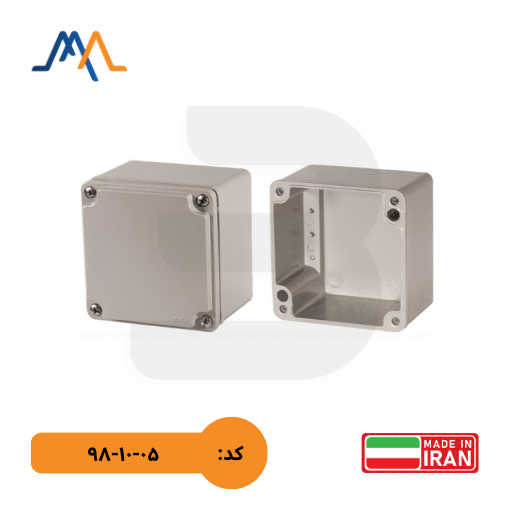 جعبه تقسیم آلومینیومی ۱۰۰×۱۰۰×۷۳